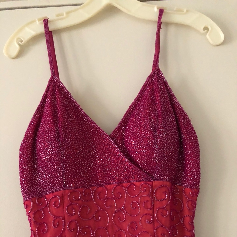 Cache beaded gown